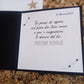BIGLIETTO DI AUGURI COMPLEANNO BRILLANTINI - Nero e argento