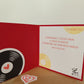 BIGLIETTO MATRIMONIO VINILE + TASCA PORTA SOLDI
