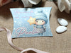 SCATOLA CUSCINO NASCITA - Bambina fiocchi di neve