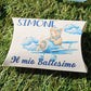 SCATOLA CUSCINO BATTESIMO - Orsetto aereo